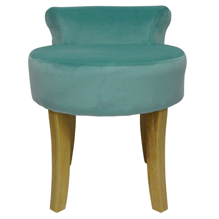 Mercer41 Franklin Solid Wood Dressing Table Stool Wayfair.co.uk